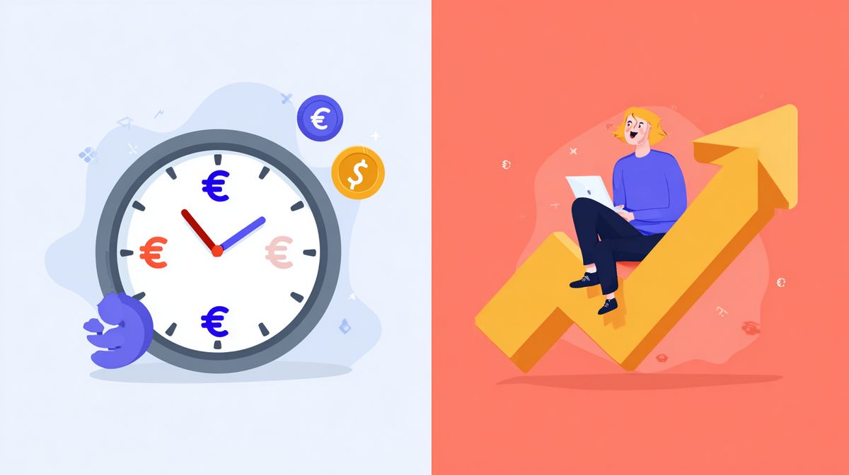 Vergelijking tussen uren verkopen en transformatie aanbieden als coach