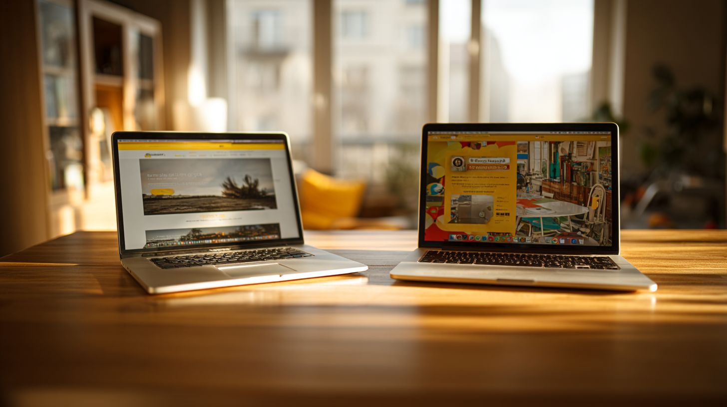 Twee coaches die samenwerken aan een gezamenlijk project