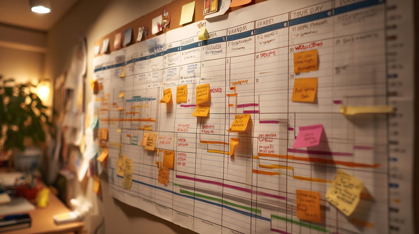 Tijdlijn van een coaching launch met pre-launch, launch week en post-launch fases